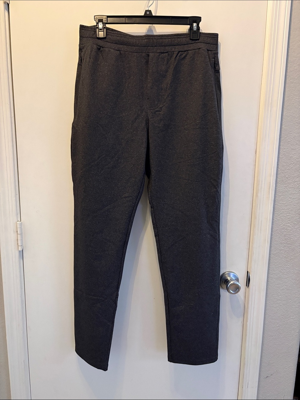 Public Rec Men's Slim Stretch Joggers - Charcoal Size 34x32 NWOT GYM Athleisure